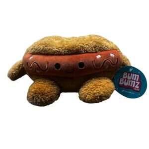 2023 BumBumz 7.5-inch Hot Dog Henry Plush Toy Russ Foodie Kawaii‎ Stuffed Animal